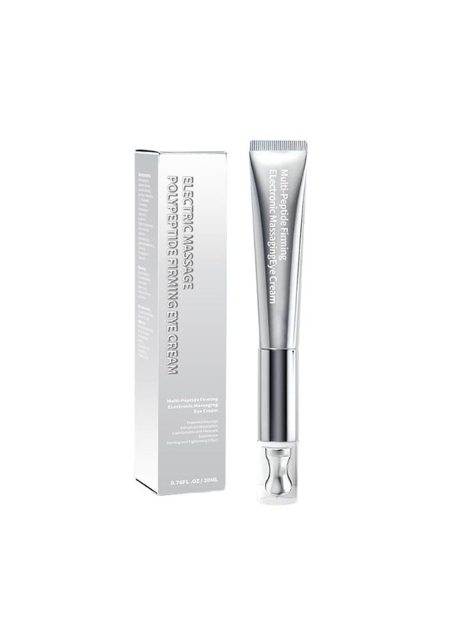 Peptide Firming Electric Massage Eye Cream, Technologically Advanced for Precise Anti-Wrinkle Repair (20ml) - Image 1